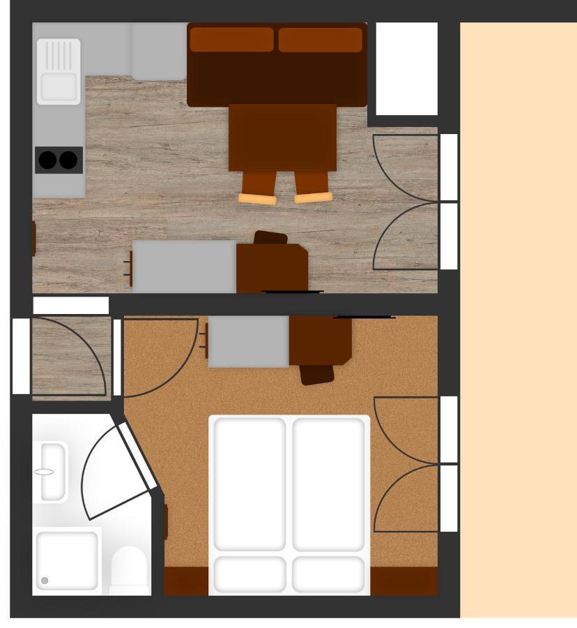 Senner Appartements امهاوسن المظهر الخارجي الصورة